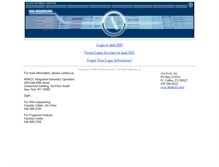 Tablet Screenshot of dnatools.mskcc.org