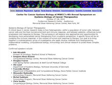 Tablet Screenshot of ccsbsymposium.mskcc.org