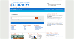 Desktop Screenshot of library.mskcc.org